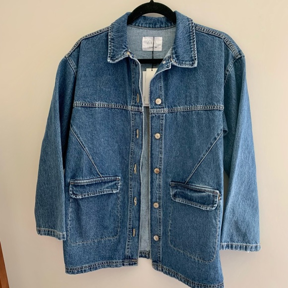 Zara Kids Jean Jacket NWT Size 14 years - Picture 1 of 2